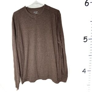 Untuckit Brown Long-sleeved Shirt‎ Men's Large